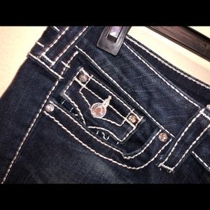 Crystal embellished True Religion Jean